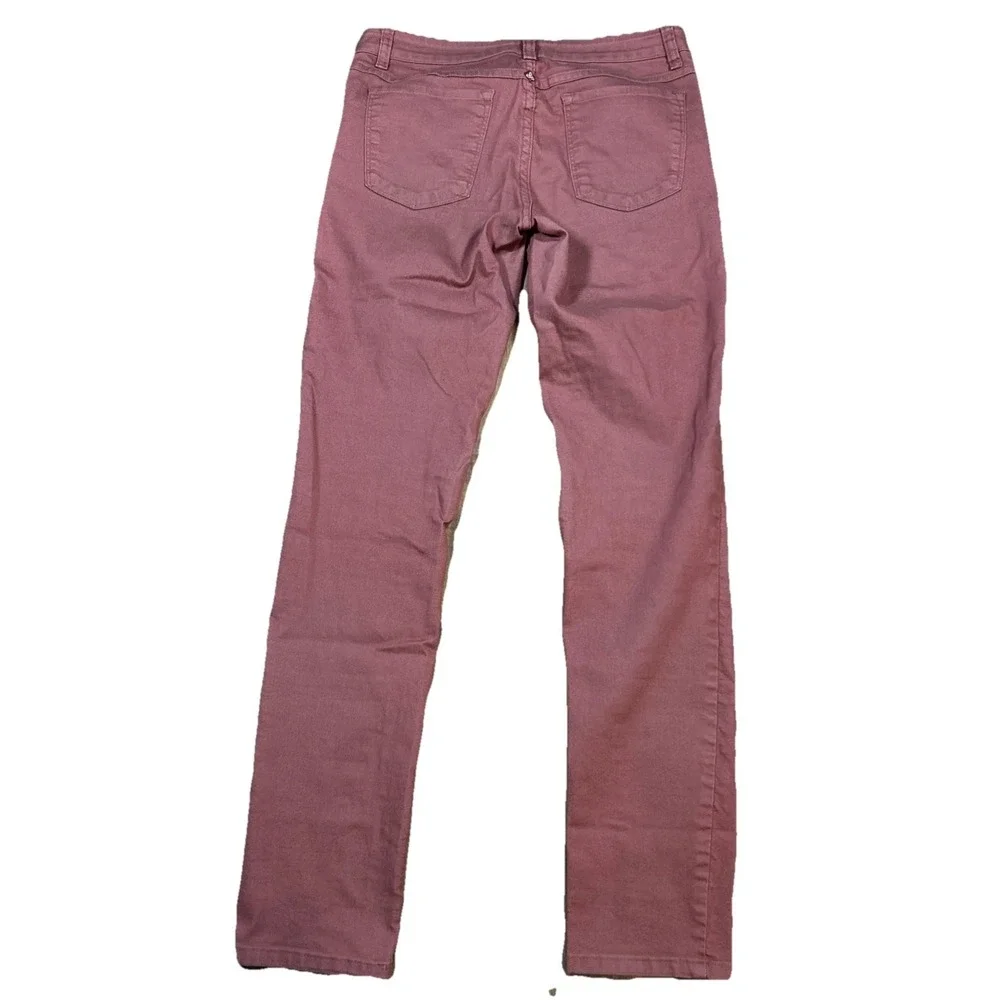 Prana Jeans Womens 6/28 Heather Red Skinny Outdoors Stretch Zip Fly - Picture 4 of 9